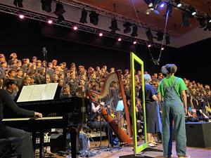 670 alumnes de 6è de primària de Vilafranca i comarca participen a la Cantània d’enguany