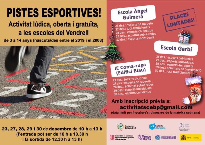 Aquest Nadal: esport a les escoles