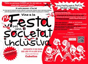 Cubelles serà la seu de la Festa per la societat inclusiva, el 21 de maig. EIX