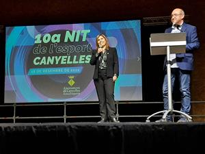 Imatges de la Nit de l'Esport de Canyelles