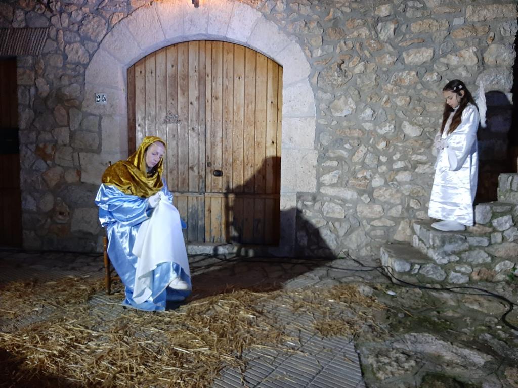 Unes 800 persones han visitat aquest cap de setmana el Pessebre Vivent de Canyelles. Ajuntament de Canyelles