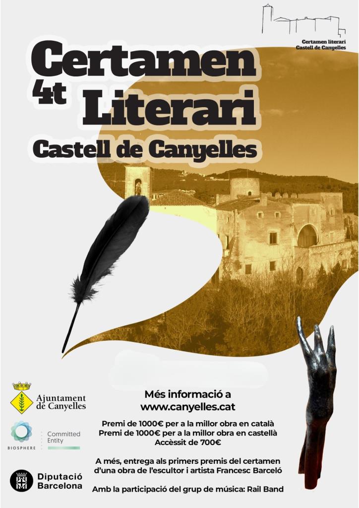 53 autors opten als premis del IV Certamen Literari Castell de Canyelles . EIX