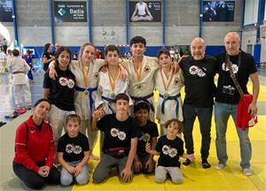 Els judoques de l'Escola de Judo Vilafranca-Vilanova