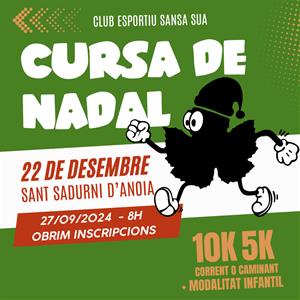 7a Cursa de Nadal de Sant Sadurní. Eix