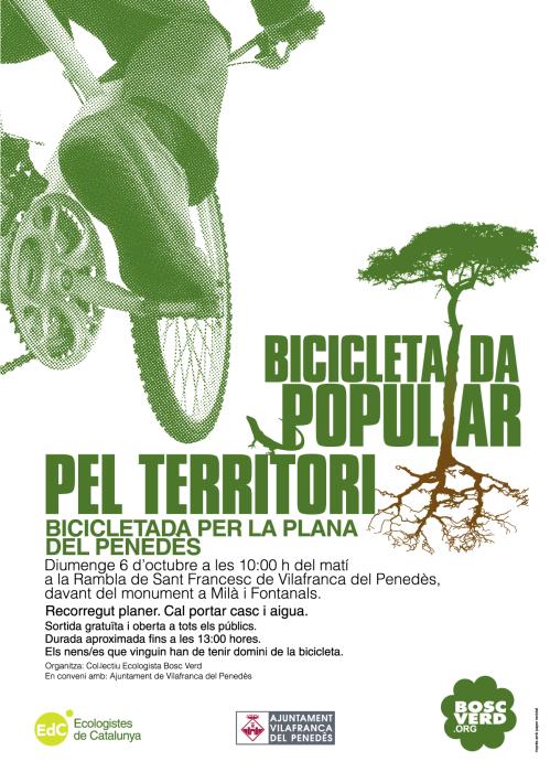 Bicicletada popular de Bosc Verd