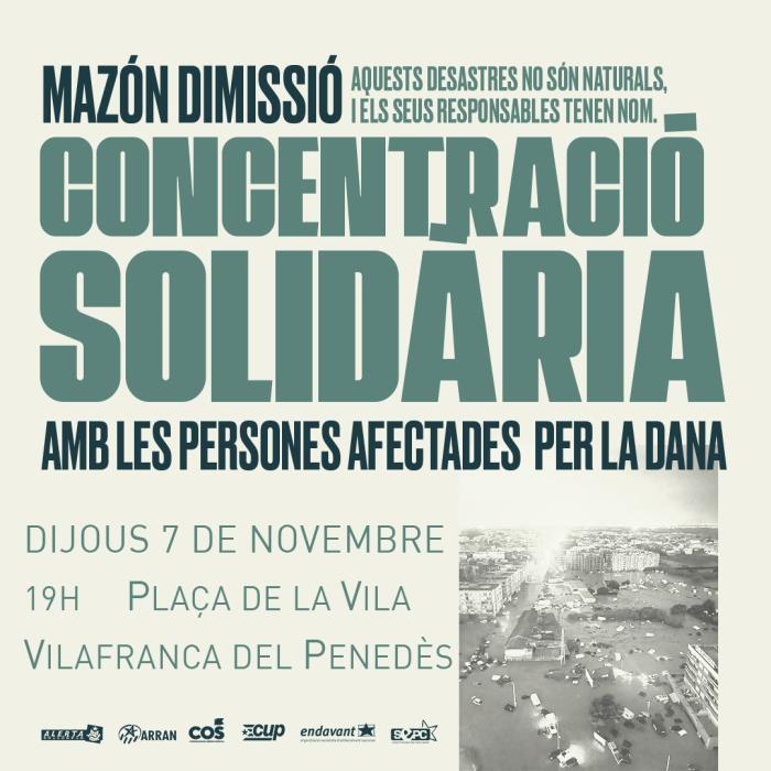 Concentració pel País Valencia #MazónDimissió