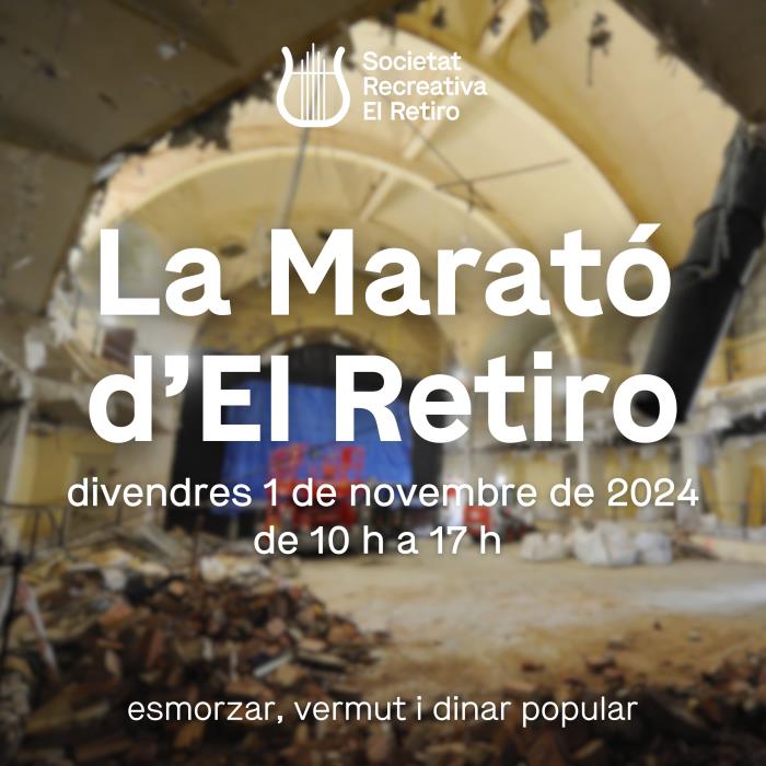 El Retiro celebra “La Marató” per recaptar fons 