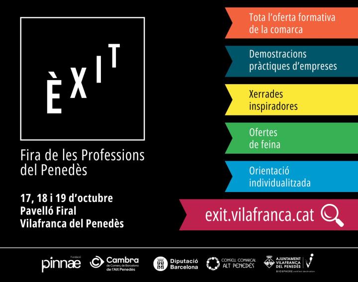 Èxit. La Fira de les Professions del Penedès