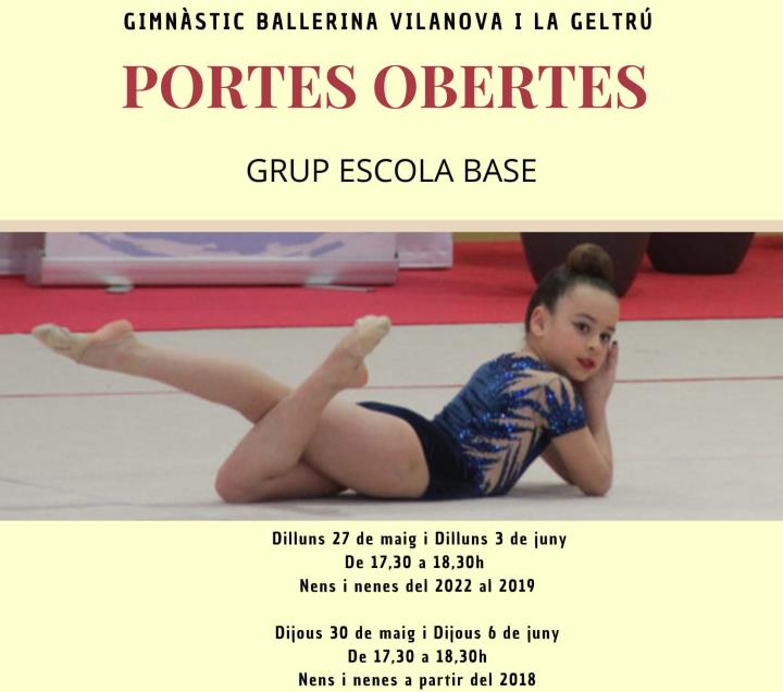 Portes obertes al Club Gimnàstic Ballerina