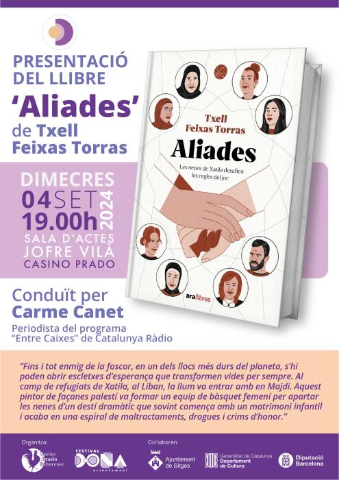 Presentació del llibre “Aliades” de Txell Feixas Torras