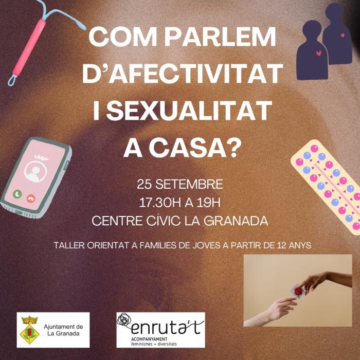 Taller gratuït per a famílies i educadors/es sobre com parlar de sexualitat amb els joves