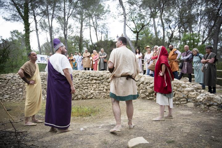 Visites teatralitzades al Jaciment ibèric de la Font de la Canya