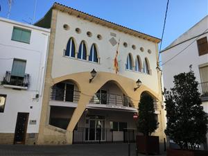 Ajuntament de la Bisbal del Penedès. Eix