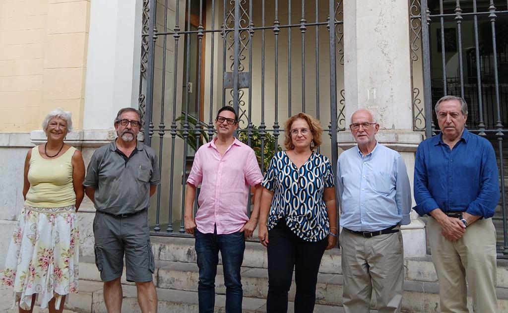 Àngels Parés, Jesús Terán, Pep Solé, Aurora Carbonell, Jordi Cuyàs i Jordi Sánchez . Eix