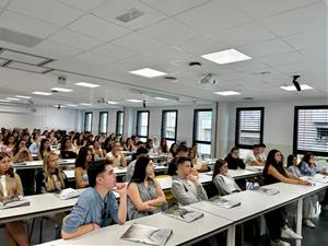 Arrenca el curs al Campus Universitari d’Igualada-UdL amb una xifra rècord de 850 estudiants. Campus d'Igualada