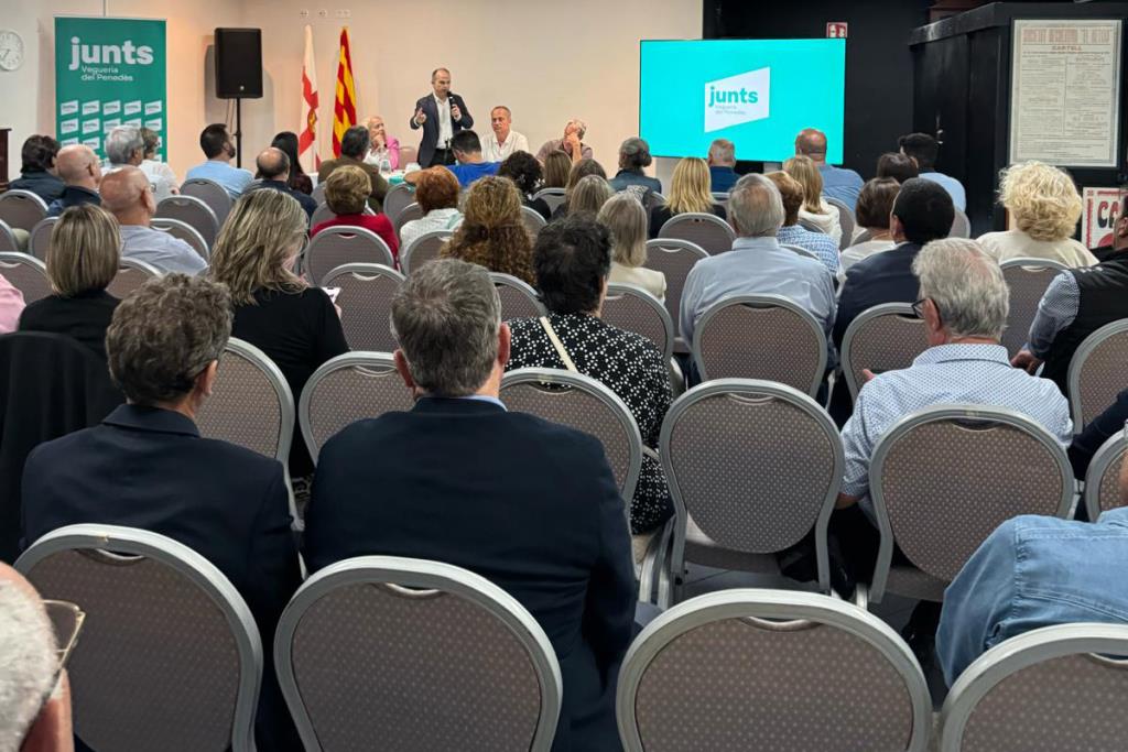 Assemblea territorial de Junts Vegueria Penedès. Eix