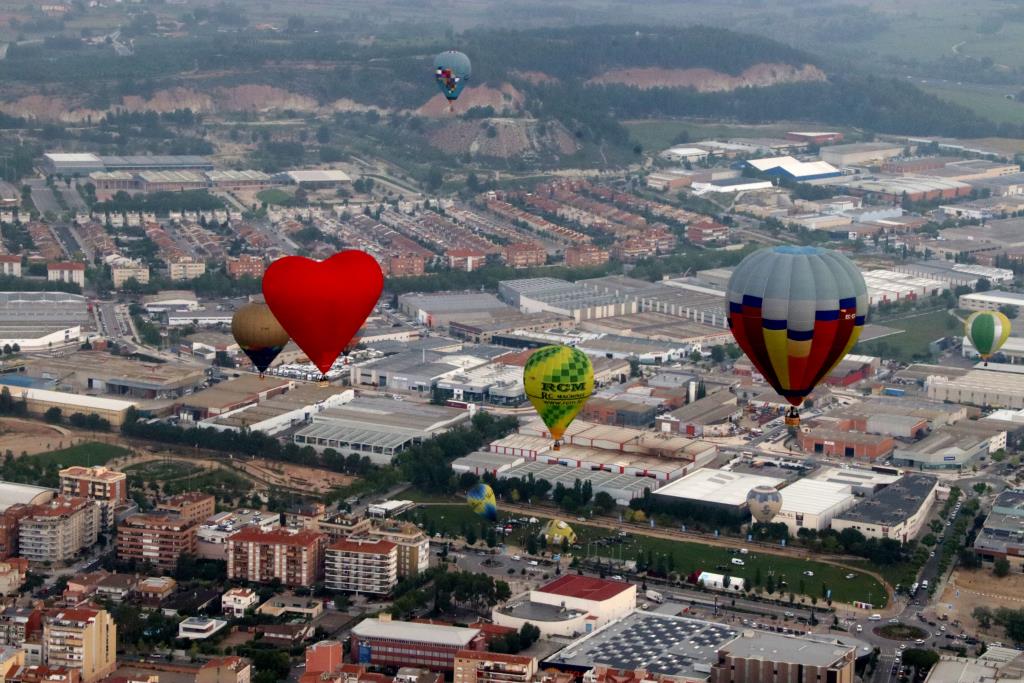 Cinquanta globus aerostàtics competiran al cel d'Igualada de l'11 al 14 de juliol. ACN