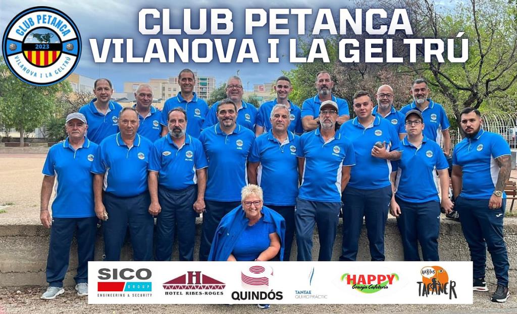 Club Petanca Vilanova i la Geltrú. Eix