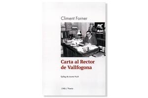 Coberta de 'Carta al Rector de Vallfogona', de Climent Forner. Eix