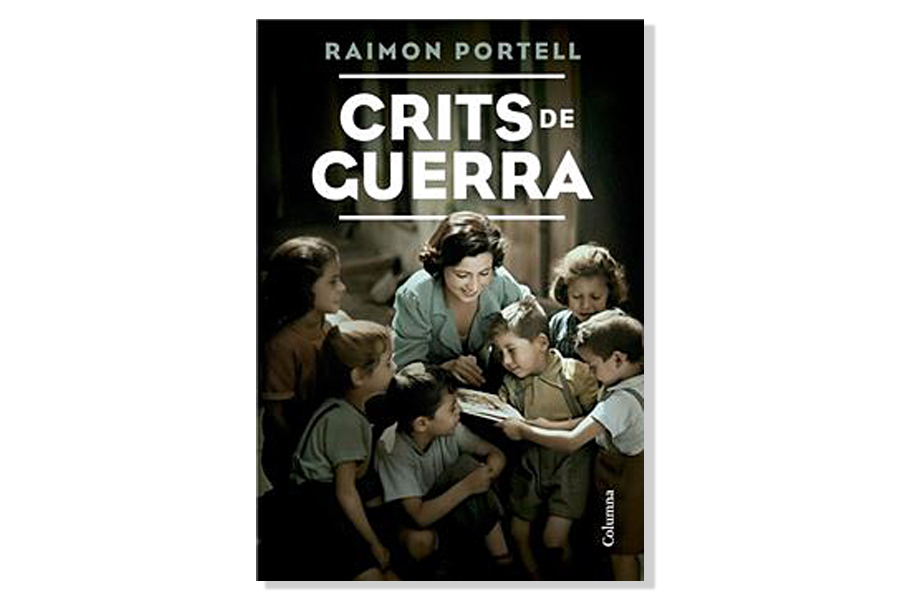 Coberta de 'Crits de guerra' de Raimon Portell. Eix