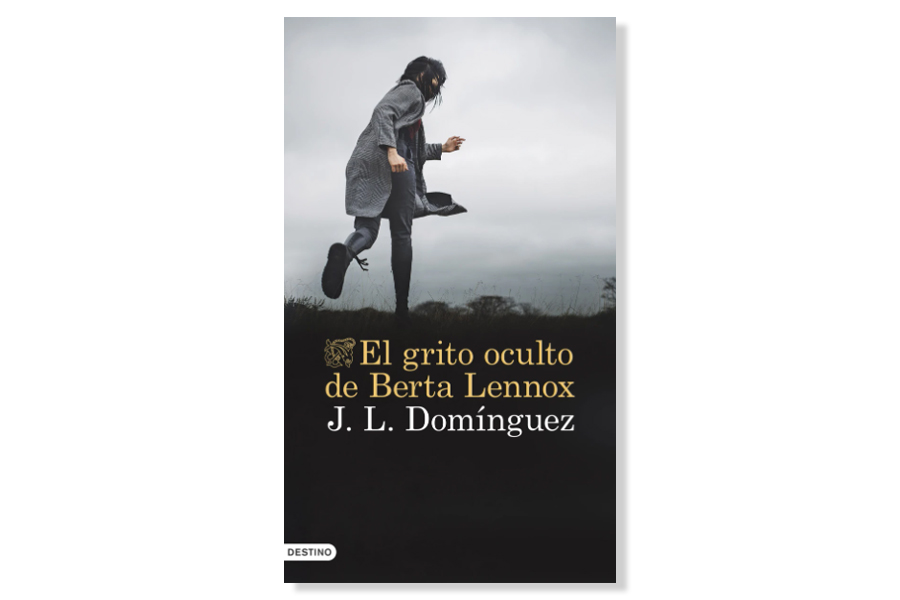 Coberta de 'El grito oculto de Berta Lennox' de Juan Luis Domínguez. Eix