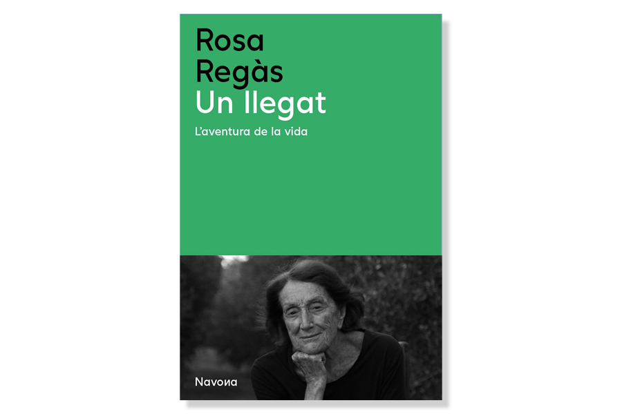 Coberta de 'Un llegat. L’aventura de la vida' de Rosa Regàs. Eix