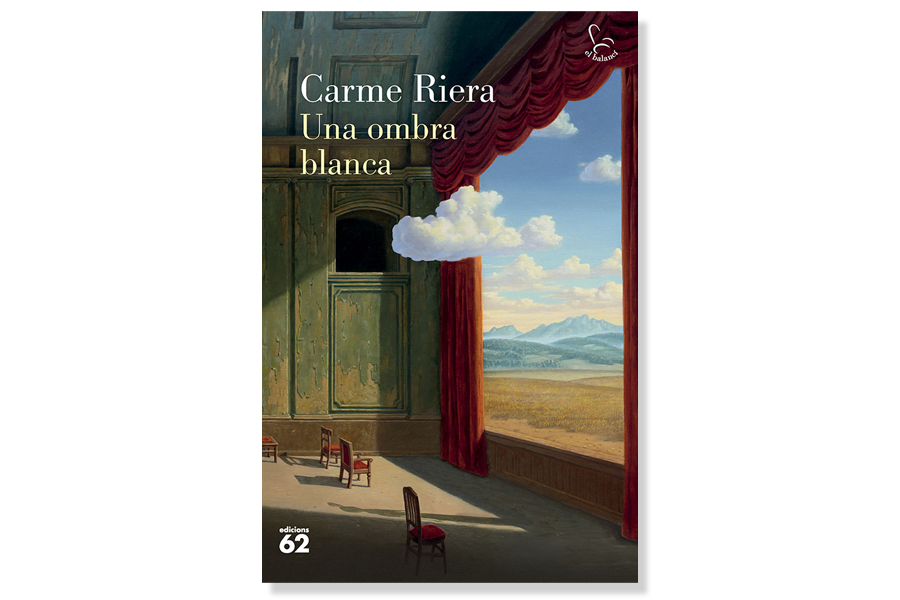 Coberta de 'Una ombra blanca' de Carme Riera. Eix