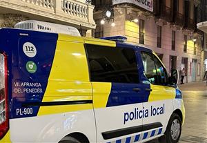 Dos detinguts a Vilafranca per robatoris de telèfons mòbils amb violència. Ajuntament de Vilafranca