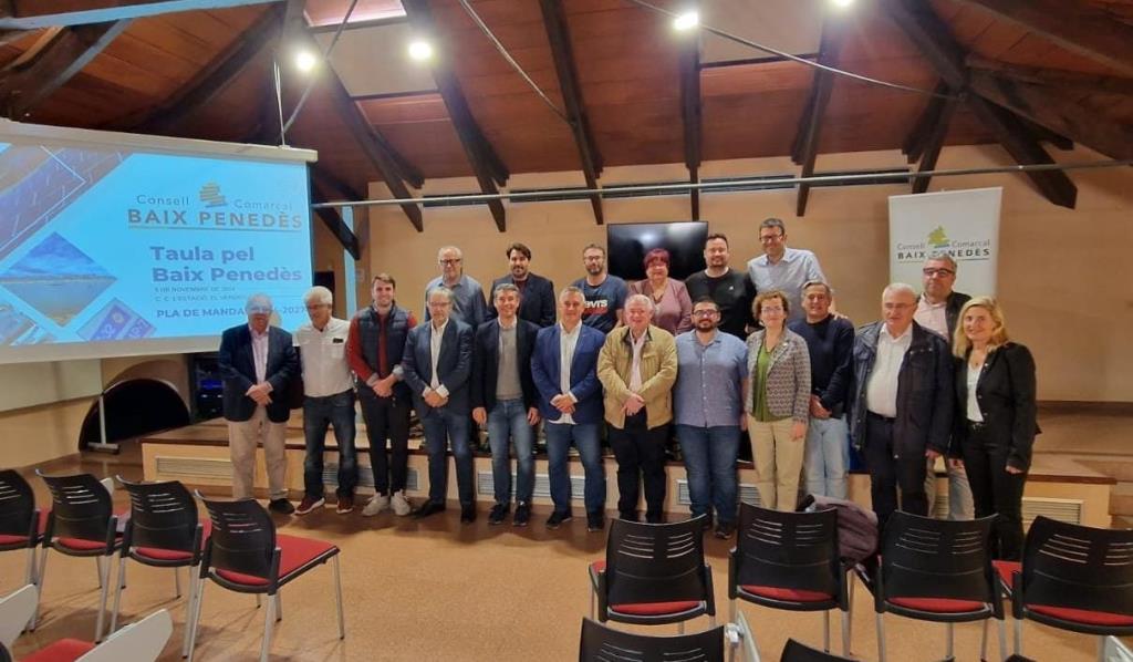 El Baix Penedès defineix el full de ruta pels pròxims 4 anys. CC Baix Penedès