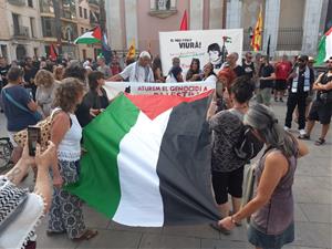 El Garraf s'uneix a la crida internacional per aturar el genocidi a Palestina. Xavier Prat