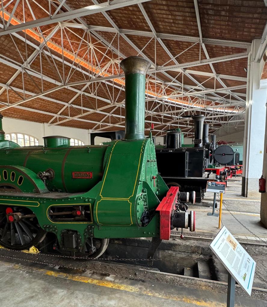 El Museu del Ferrocarril celebra els 176 anys del primer ferrocarril peninsular . Museu del Ferrocarril