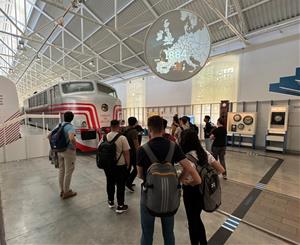 El Museu del Ferrocarril celebra els 176 anys del primer ferrocarril peninsular 