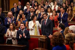 El Parlament investeix Salvador Illa com a president de la Generalitat amb els vots de PSC, ERC i Comuns. ACN