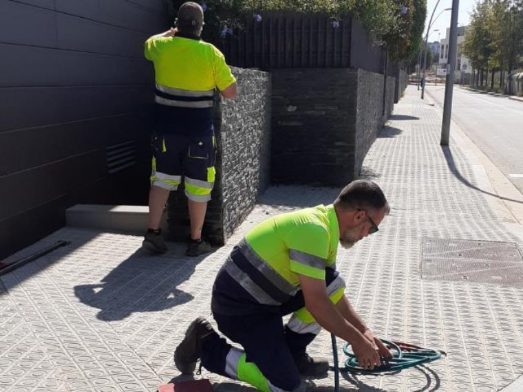 El subministrament d'aigua a Solicrup i Sant Rafael s'està normalitzant gradualment. Ajuntament de Vilanova