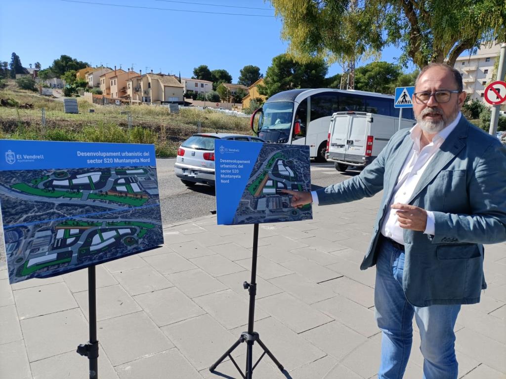 El Vendrell impulsa un nou polígon industrial a La Muntanyeta Nord. Ajuntament del Vendrell