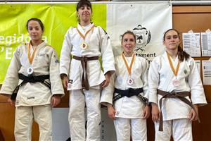 Els judoques de l'Escola de Judo Vilafranca - Vilanova