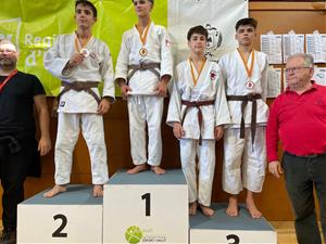 Els judoques de l'Escola de Judo Vilafranca - Vilanova