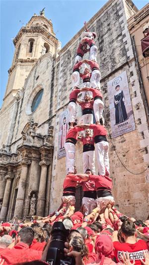 Els Nens del Vendrell mostren tot el seu potencial en la diada de Santa Anna