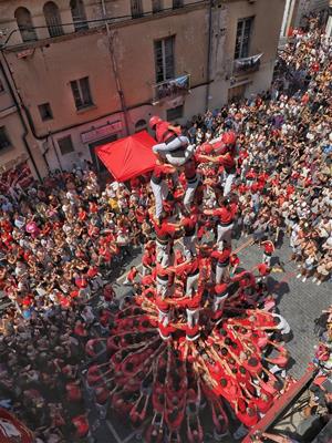 Els Nens del Vendrell mostren tot el seu potencial en la diada de Santa Anna