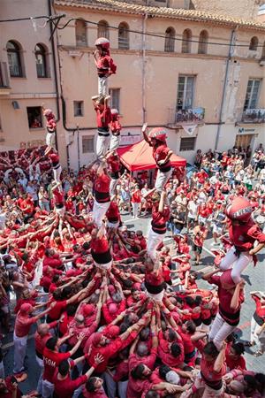 Els Nens del Vendrell mostren tot el seu potencial en la diada de Santa Anna