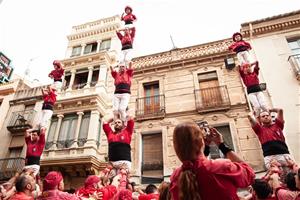 Els Nens del Vendrell s'apunten un segon 3de8 i ja miren cap a castells de 8 i mig