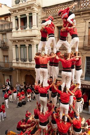 Els Nens del Vendrell s'apunten un segon 3de8 i ja miren cap a castells de 8 i mig