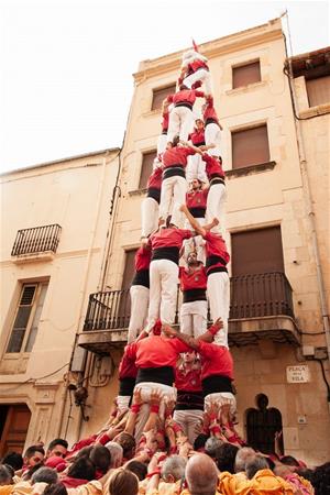 Els Nens del Vendrell s'apunten un segon 3de8 i ja miren cap a castells de 8 i mig