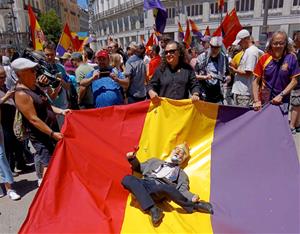 Imatges de la Marxa republicana