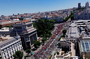 Imatges de la Marxa republicana