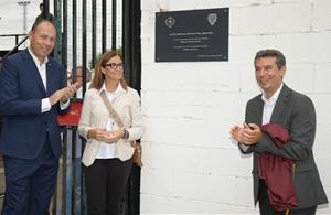 Inauguració de la nova gespa del camp de futbol del CE Vendrell