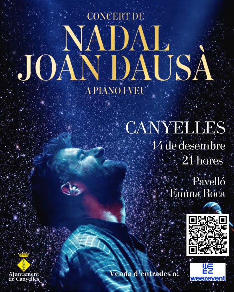 Joan Dausà presenta el seu Concert de Nadal a Canyelles. EIX