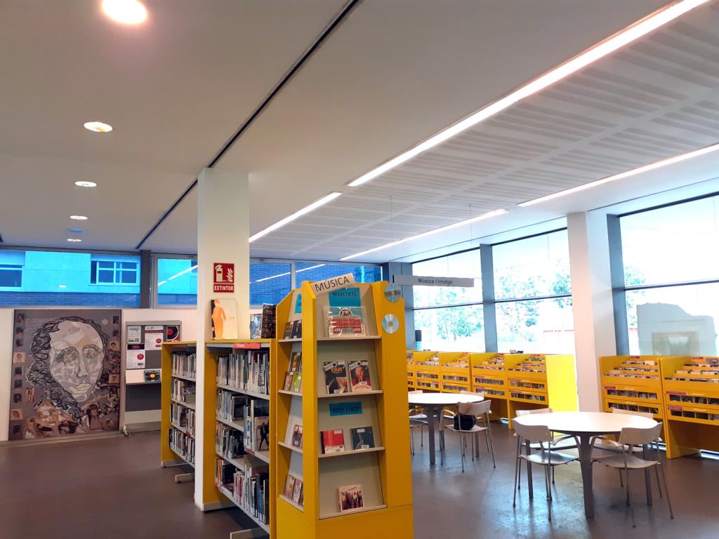 La Biblioteca Armand Cardona tancarà per obres de rehabilitació de l'1 de juliol al 15 de setembre. Ajuntament de Vilanova