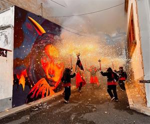 La Bisbal del Penedès estrena sis nous murals i quatre fotoreclams 