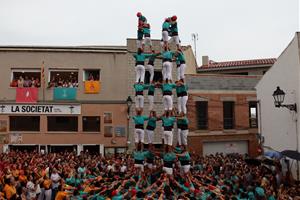 La Bisbal del Penedès recupera la gamma extra amb la torre de 8 sense folre de la Joves com a millor castell